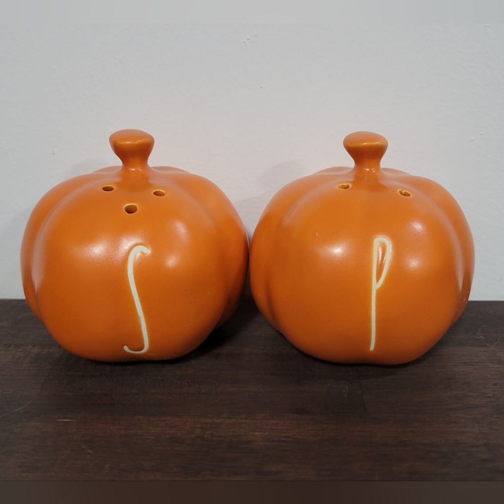 Rae Dunn Pumpkin Salt and Pepper Shakers